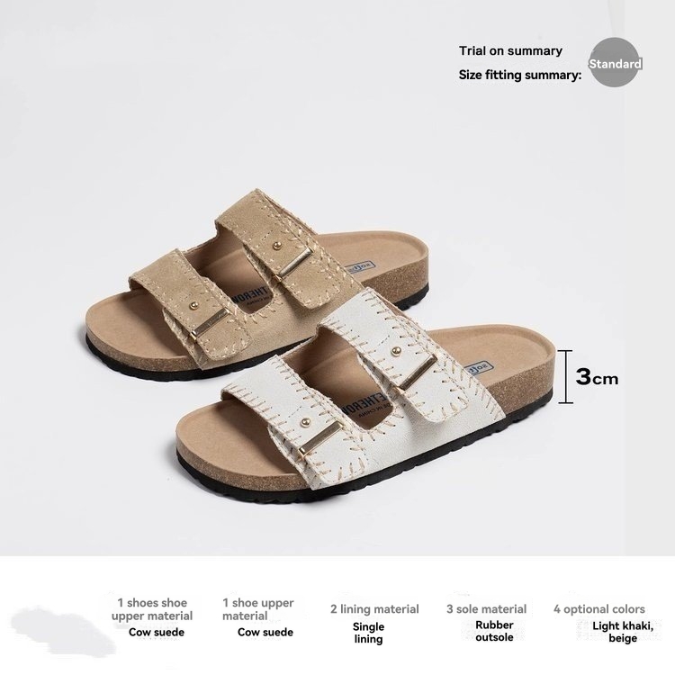 Janders Leather Sandals | Womens Sandals & Slides Footwear Sandals & Slides